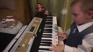 Soft Mozart Зимний Академический Концерт 2016-2017  Jingle Bells. Артемий 3г