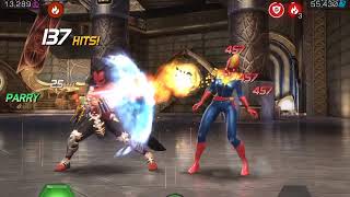 Rank 5 Mephisto infinite power gain and aura of incineration - Marvel Contest of Champions