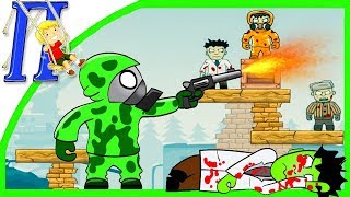 Мультик – Игра про ЗОМБИ (Выживание) Level 1-21