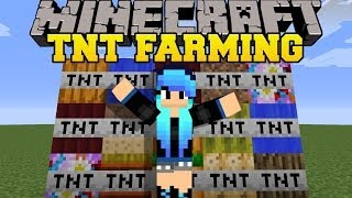 Minecraft Mod | TNT FARMING - Acabar con el hambre en Minecraft