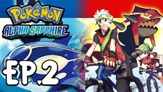 POKEMON ZAFIRO ALFA (PARTE 2) - "TREECKO EL FRACASADO Y ENAMORADO DE RALTS" DonTomasGamer