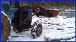 Осмотр Самодельного Погрузчика