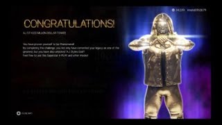 WWE 2K19 Gold AJ Styles Boss Fight