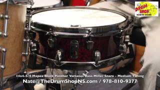 Mapex Black Panther 'Versatus' Russ Miller Signature Snare 14x 4-5/8" - The Drum Shop North Shore