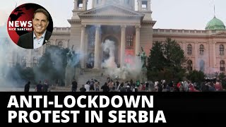 Rioters demand ‘no more lockdowns’ in Serbia