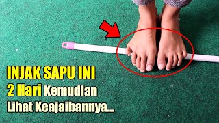 WOOW... INJAK SAPU INI SEBELUM DAN SETELAH BANGUN TIDUR, 2 HARI KEMUDIAN LIHAT APA YANG TERJADI....