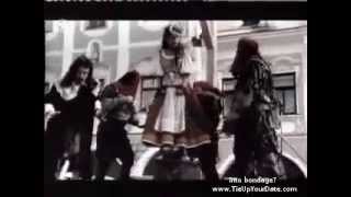 public hanging scene of woman
