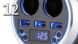 12 КРУТЫХ АВТОТОВАРОВ. ТОВАРЫ ДЛЯ МАШИНЫ ИЗ КИТАЯ. ЛУЧШЕЕ С АЛИЭКСПРЕСС. КАНАЛ ДАБРО.