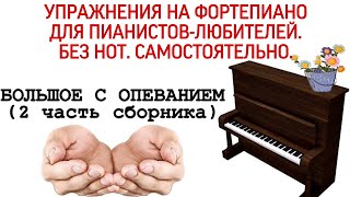 УПРАЖНЕНИЯ ГАНОНА НА ФОРТЕПИАНО БЕЗ НОТ: "ВТОРОЕ БОЛЬШОЕ" (2 ЧАСТЬ). 22 УПРАЖНЕНИЕ HANON.