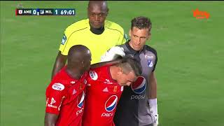 Goles América 1-2 Millonarios - Semifinal ida | Win Sports
