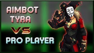 PALADINS | AIMBOT TYRA (HACKER) VS PRO PLAYER