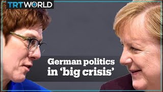 German Chancellor Angela Merkel's successor won't run for office