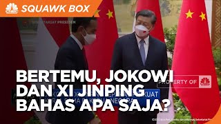 Jokowi & Xi Jinping "Kopdar" di Beijing, Bahas Apa?