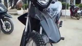 Black HONDA XRM 125