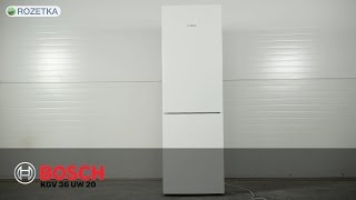 Обзор холодильника Bosch KGV36UW20