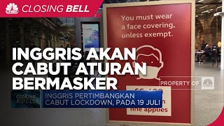Inggris Akan Cabut Kewajiban Penggunaan Masker