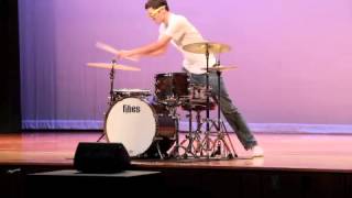 Steven Greeneberg Drum Solo - Mr. U-High 2013