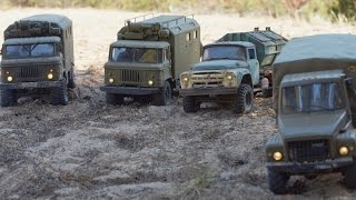 Достояние СССР. Советские грузовики / The parade of Russian trucks!