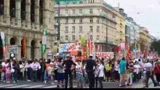 A Colorful "March for Jesus" - Vienna, Austria - 2014 - Revival in Europe!