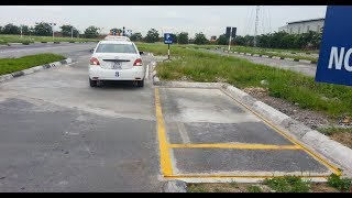 Hướng Dẫn Ghép xe ngang đạt 100 điểm cực dễ - mẹo ghép xe ô tô song song trên đường thực tế