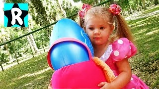 Праздник Пасха в Америке, Охотимся на Пасхальные Яйца! Easter Egg Hunt for kids