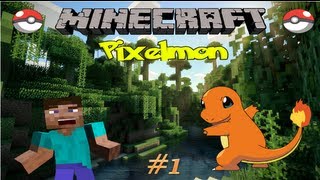 Minecraft: Pixelmon - Эпизод 1 - Покемон, я выбираю тебя! (Pokemon Mod)