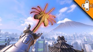 WIDOWMAKER SHOOTS OUT A FACEHUGGER? Overwatch Funny & Epic Moments 556