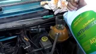 = ЗАМЕНА АНТИФРИЗА В VOLKSWAGEN GOLF Mk2 =