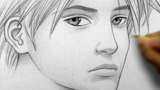 How to Draw a "Realistic" Manga Face, Line by Line