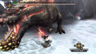 Monster Hunter 3 Tri - Deviljho Switch Axe Solo Heroics (HD)