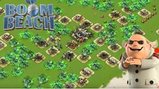 Boom Beach Вулканический остров Доктора Ти - захвачен Пехотой+Мясо+Базука