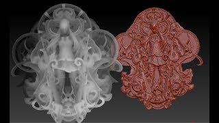 Zbrush 4R7 как сделать карту глубины