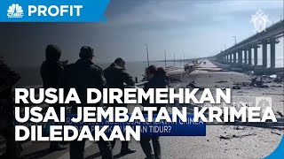 Ukraina Ejek Rusia Usai Jembatan Crimea Meledak