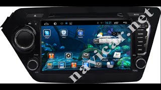 Штатная магнитола Android 4.4.2 KIA K2/Rio 141903