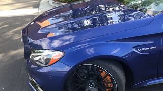 2017 Amg c63s coupe Brilliant Blue