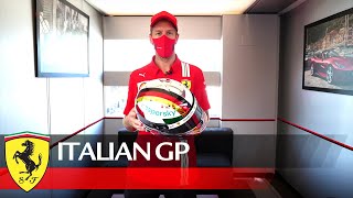 Seb explains his 2020 Italian GP lid