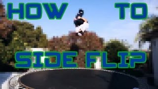 Trampoline Tutorials - How to Side Flip