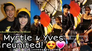 Myrtle Gail & Yves Flores Reunited!! Bagay na bagay parin! ?