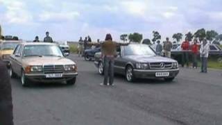 Mercedes W123 280 vs W126 560 SEC