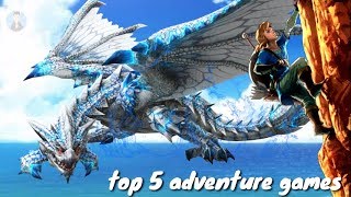top 5 adventure games like swordigo ?