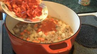 Cooking with Tina Diaz - Ground Pork Menudo with Quail Eggs