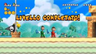 New Super Mario Bros Wii - 100% Walkthrough Co-op ITA - Parte 08 di 19