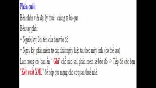 Hướng dẫn lập tơ khai 05 theo thông tư 92