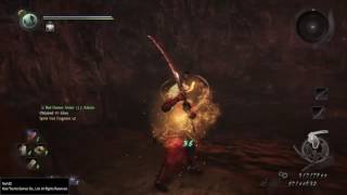 Nioh POISE SKILL sword