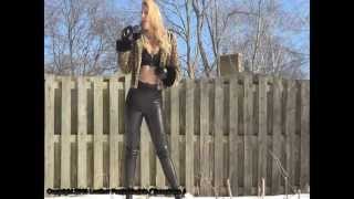 Leather Pants Models Sample   Temptress J #1