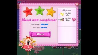 Candy Crush Saga Level 396 ★★★ NO BOOSTER