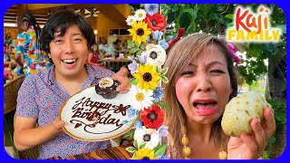 Happy Birthday Ryan's Daddy! We Visit Polynesian Culture Center