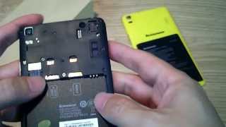Lenovo K3 Note guide: How to insert SIM and memory card to K3 Note