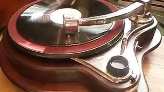Обкатка проигрывателя шеллачных пластинок DUAL 1939 года