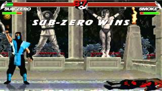 Mortal Kombat 1 Remake 5.1 MUGEN 720P Playthrough with SUB-ZERO PT. 1